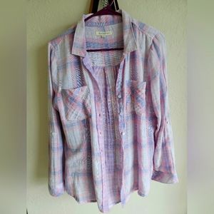 Plaid Button Up Shirt (Harper Brand)